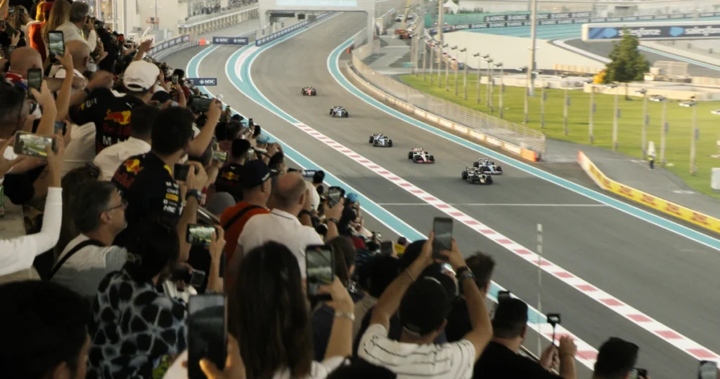 A scene from Apple Original Films’ “F1®,” a Warner Bros. Pictures release.