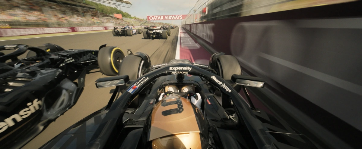 A scene from Apple Original Films’ “F1®,” a Warner Bros. Pictures release.